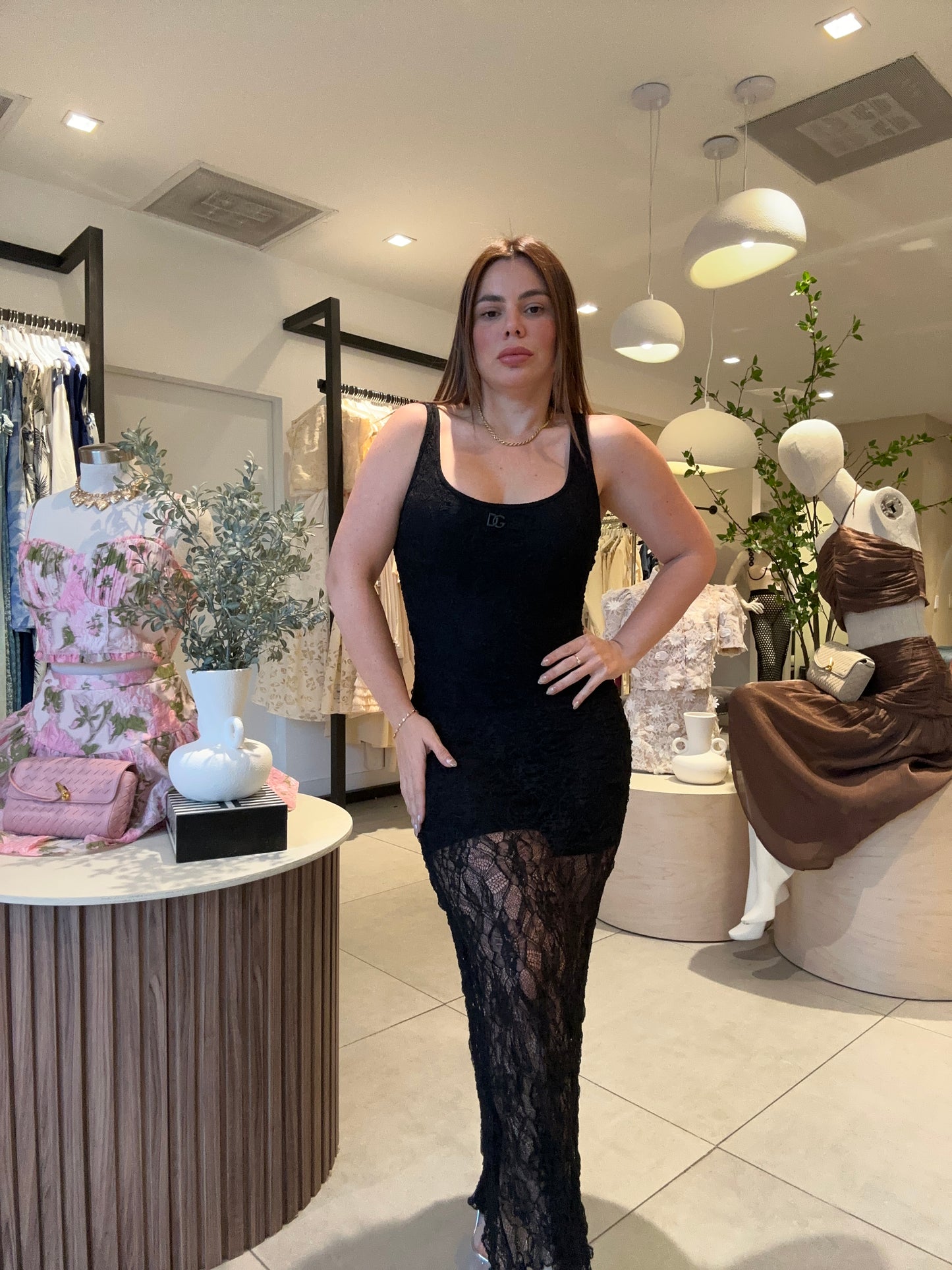 DG noir dress