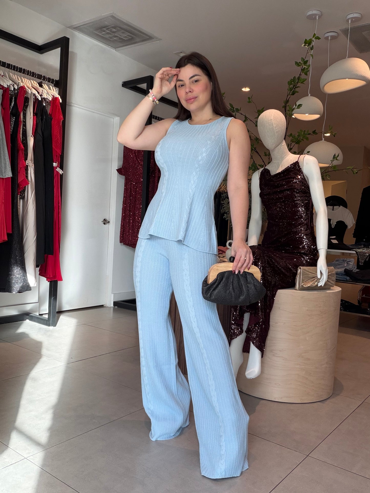 Baby blue set