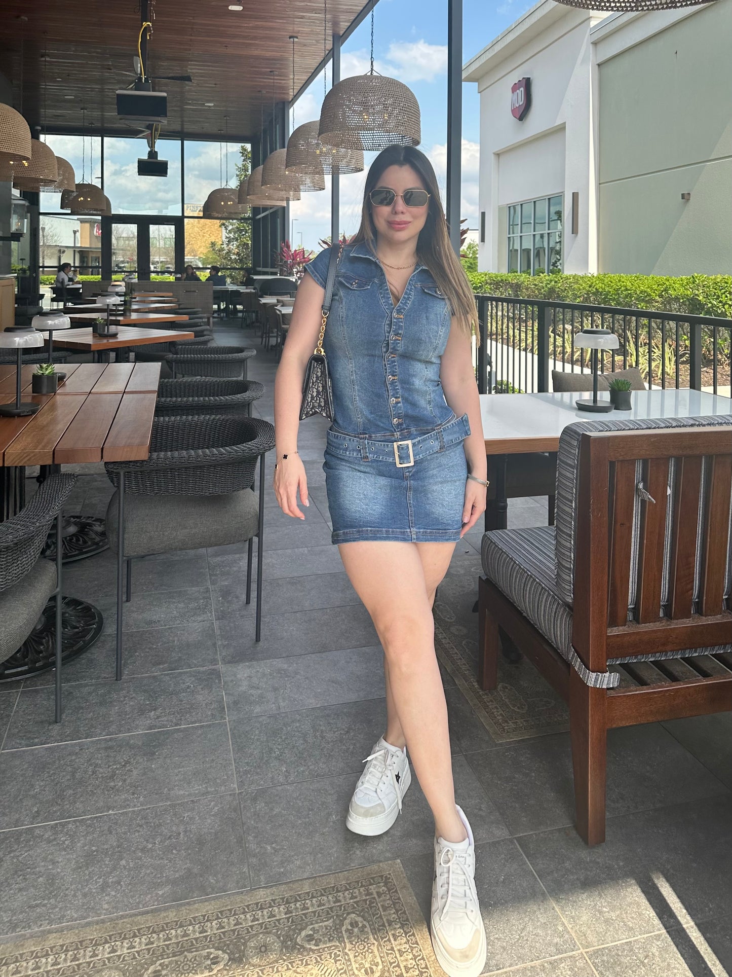 Maríale denim dress