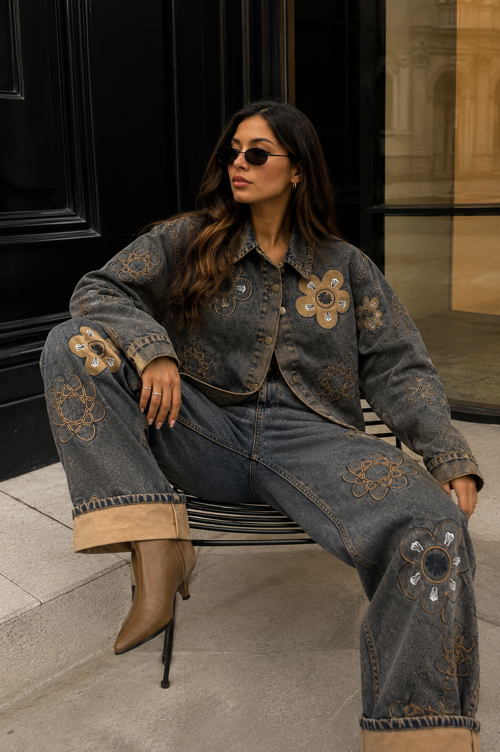 Blossom Jacket set