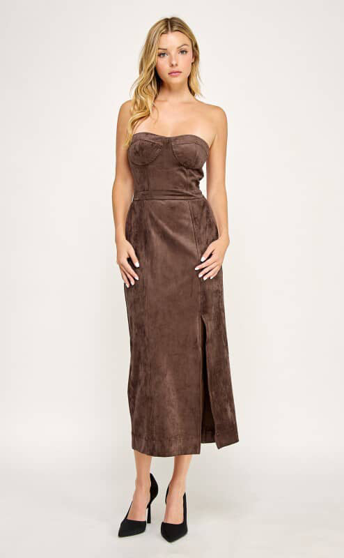 Brown dress