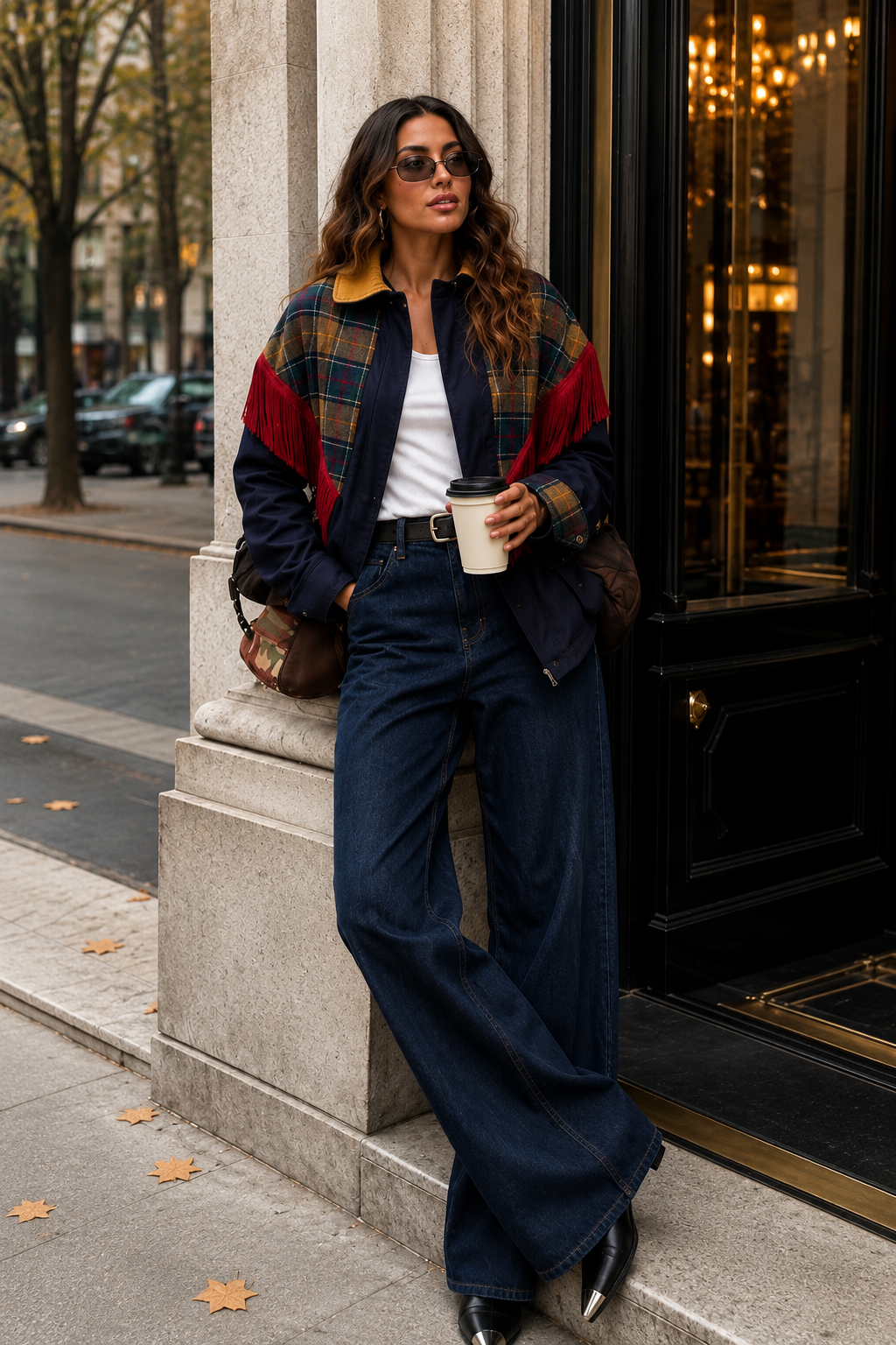 Scarlet Fringe Jacket