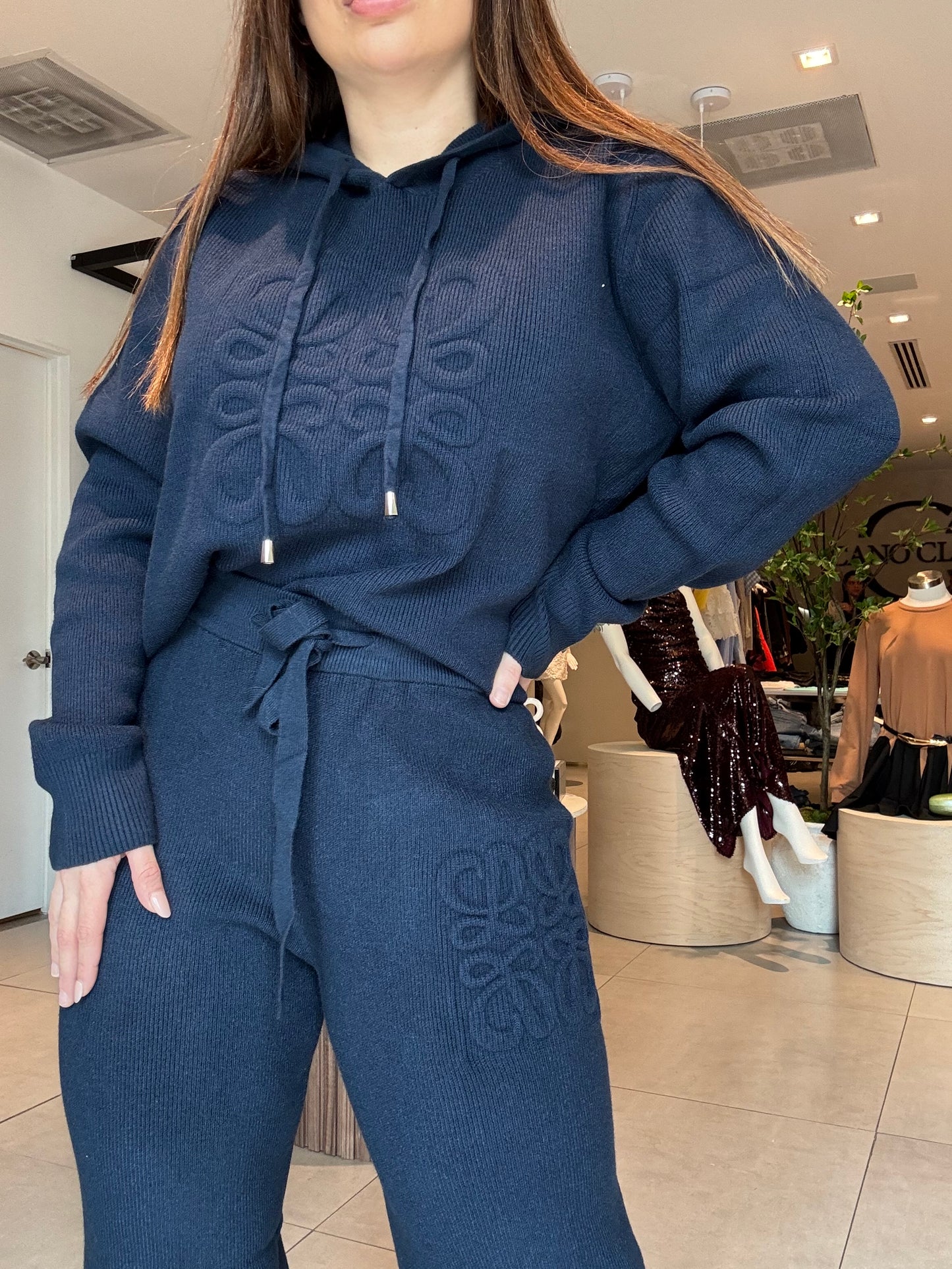 Navy Comfy set Loewe