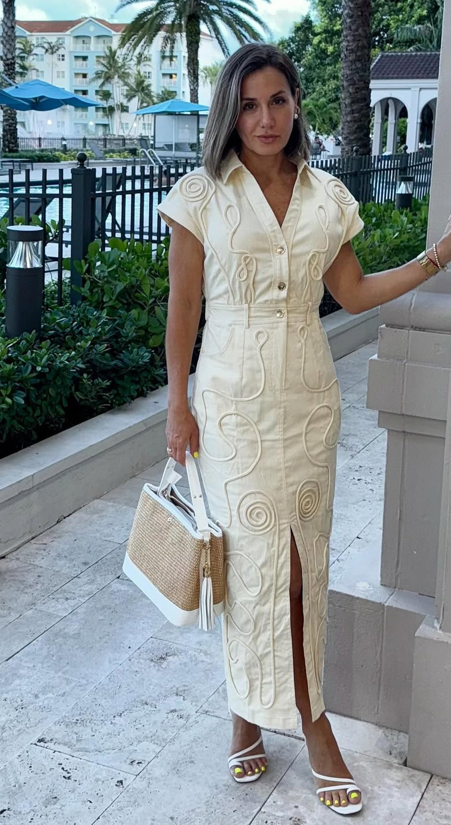 Palm dress