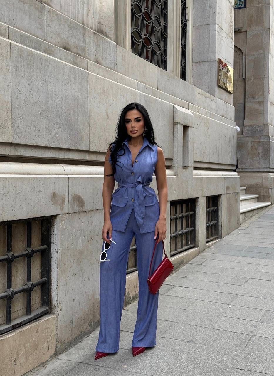 Cristina Denim Set