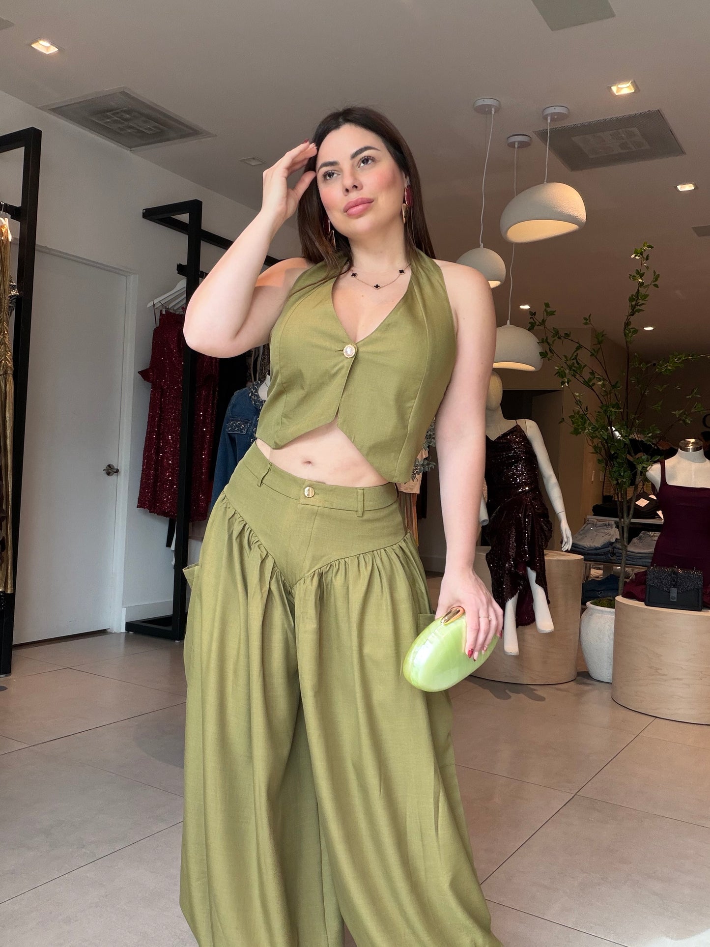 Green Ballons set