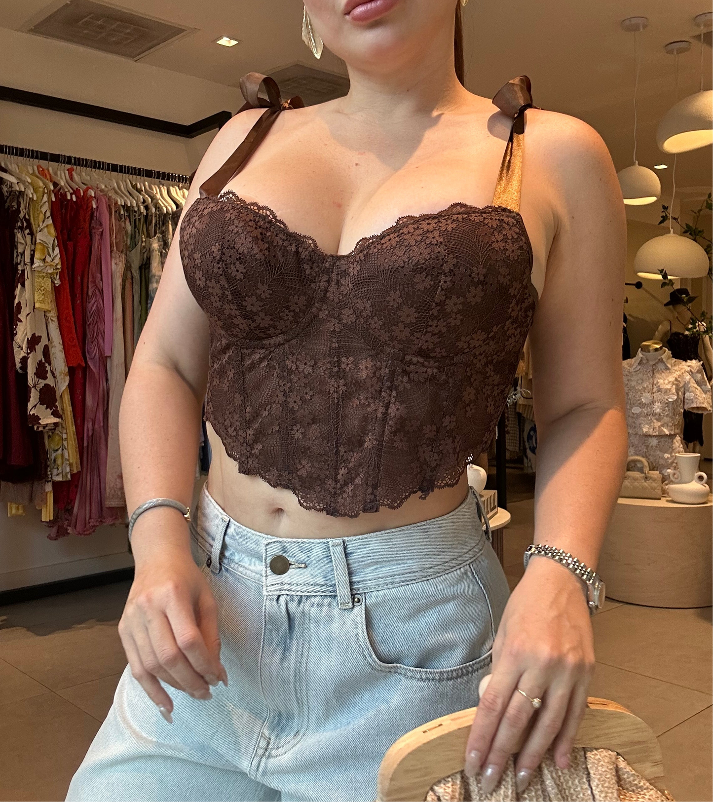Elena corset ajustable