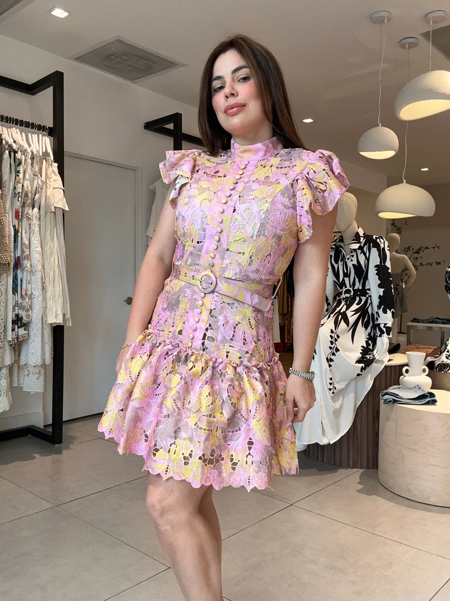 Flor de encaje Dress