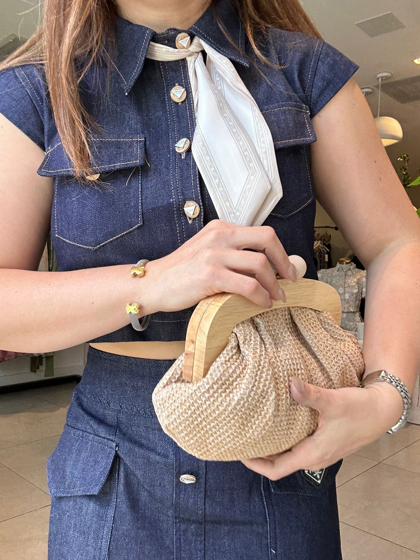 Prada Denim Set