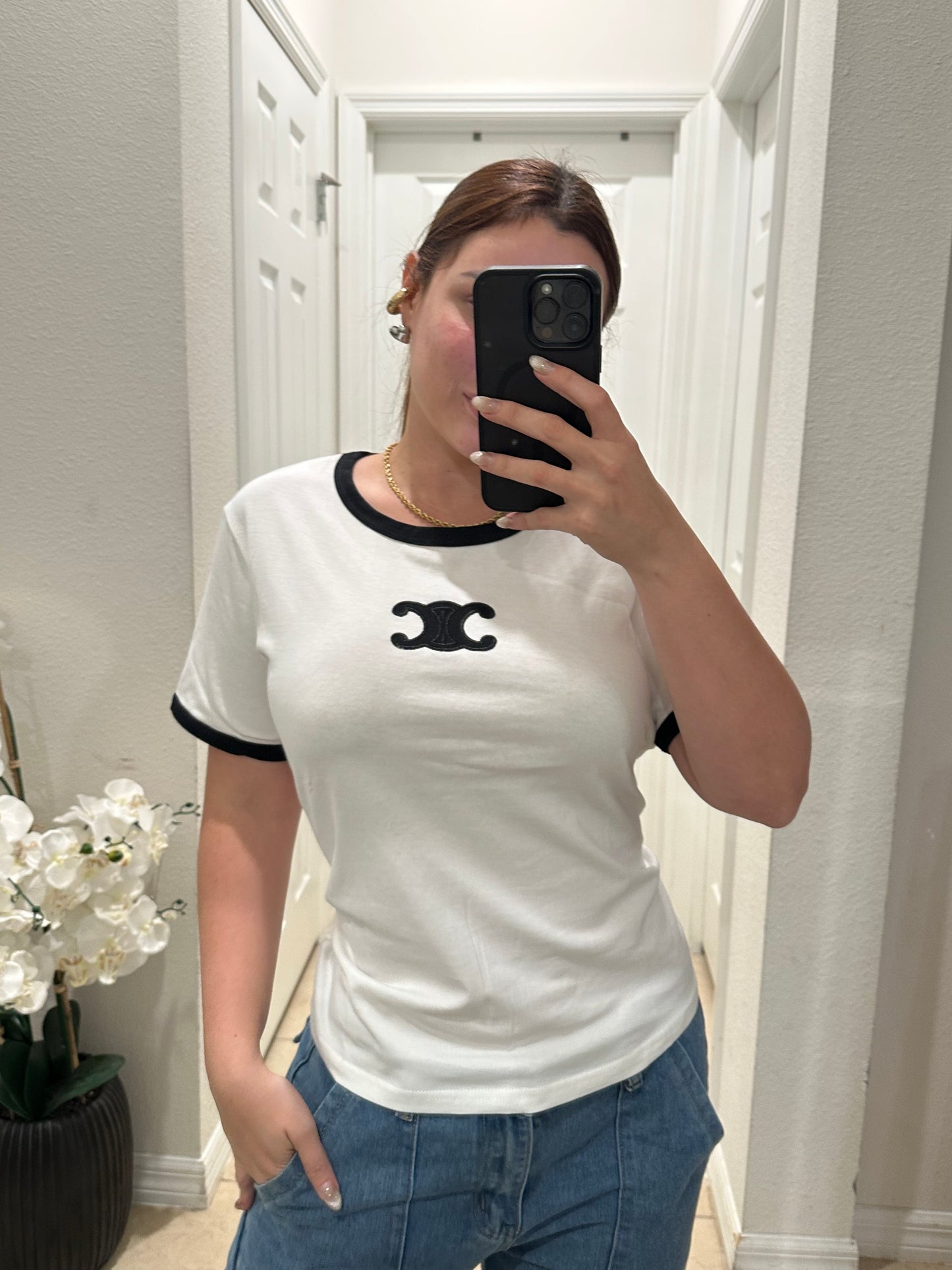 Celine Moonline T Shirt