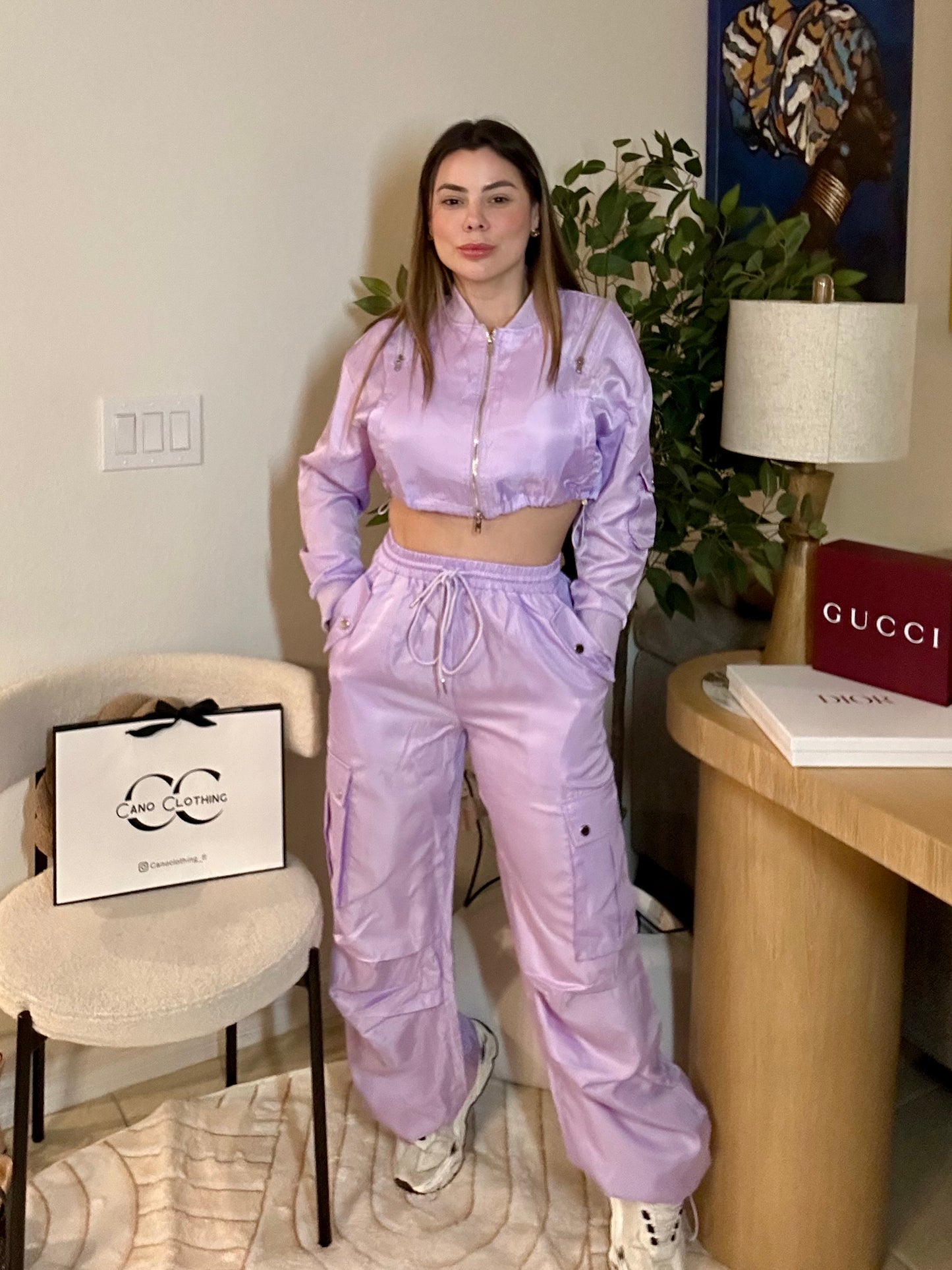 Lila Comfy Set