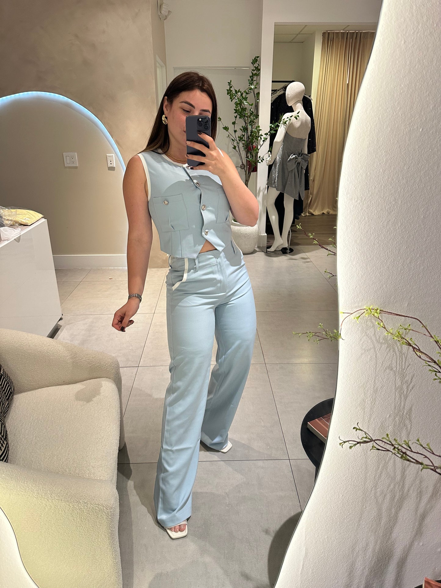 Bruna baby blue Set
