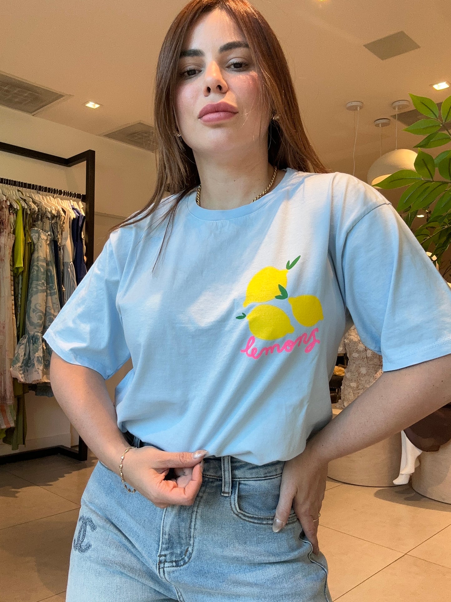 Lemony top