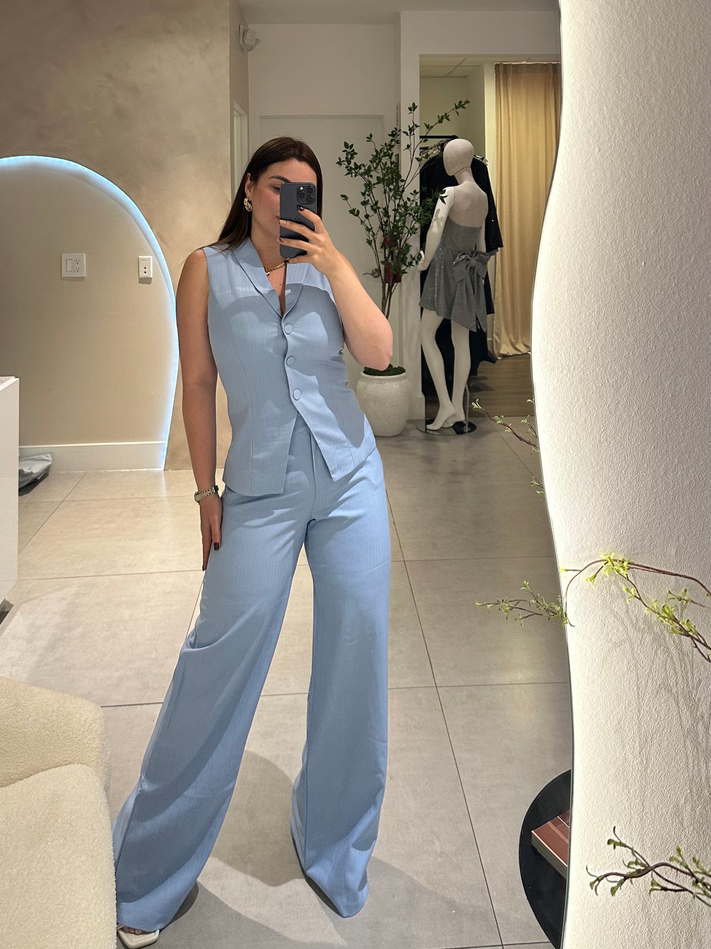 Amanda set baby blue