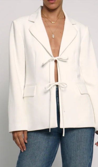 Zoé Blazer White