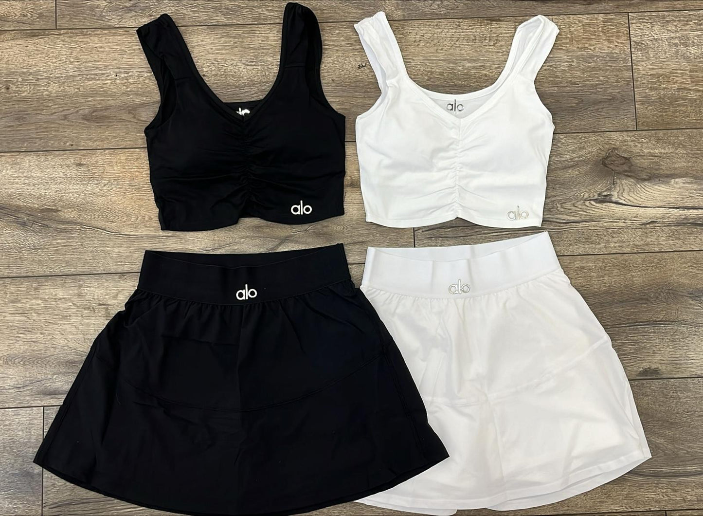 Skirt top set alo
