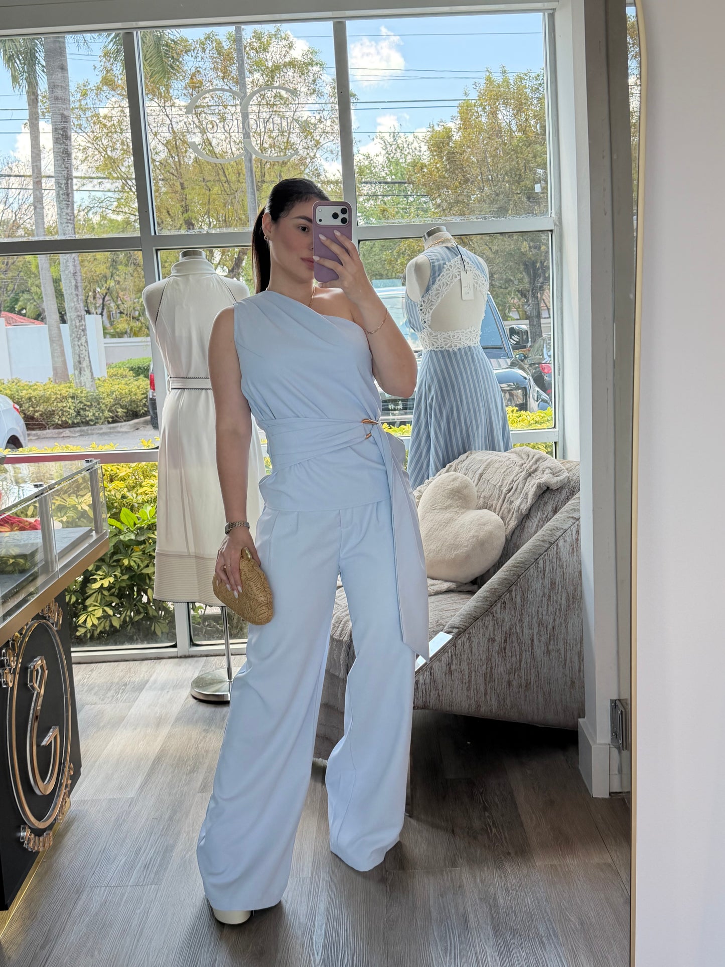 Sky blue set