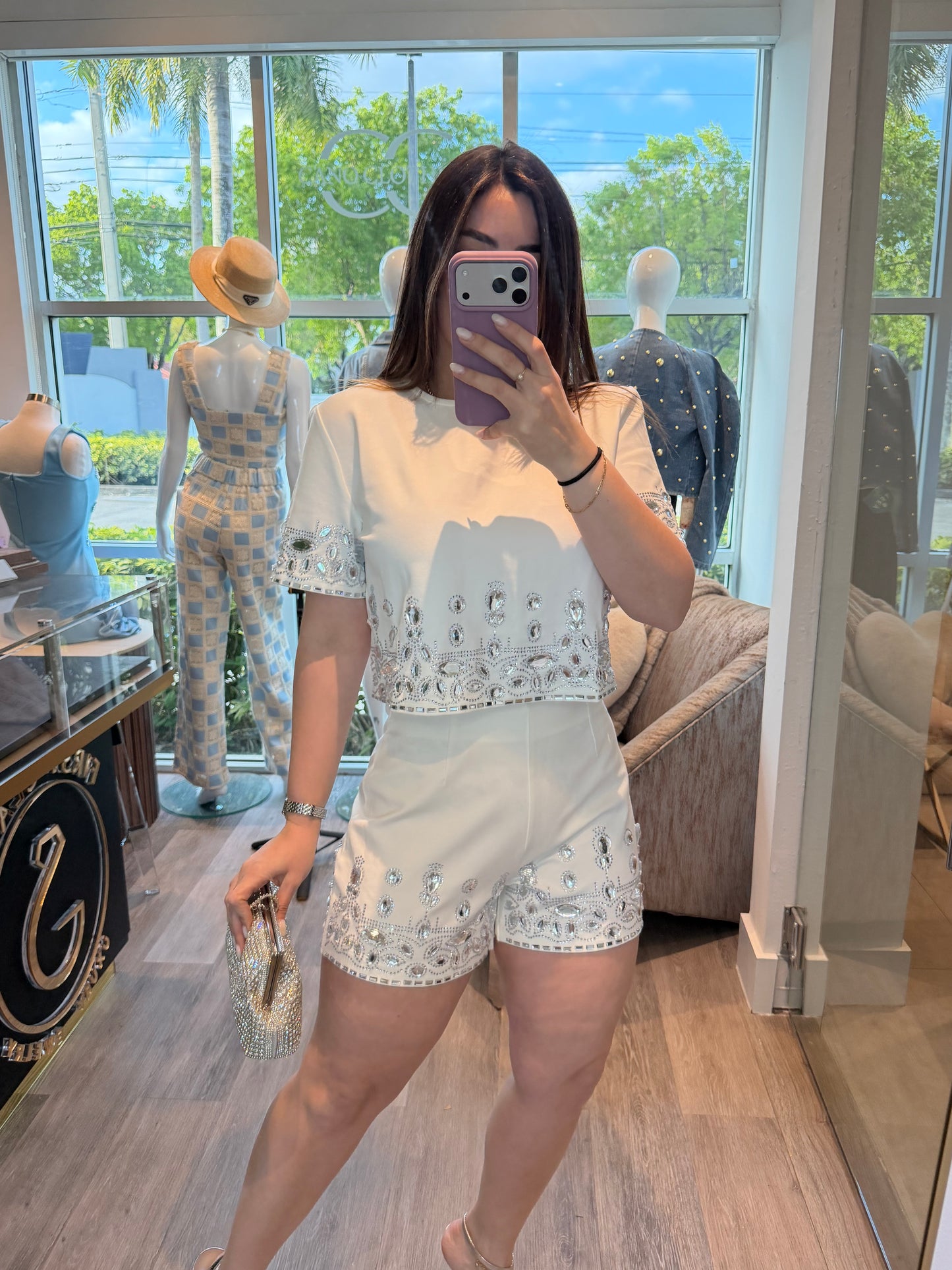 White Crystal Set