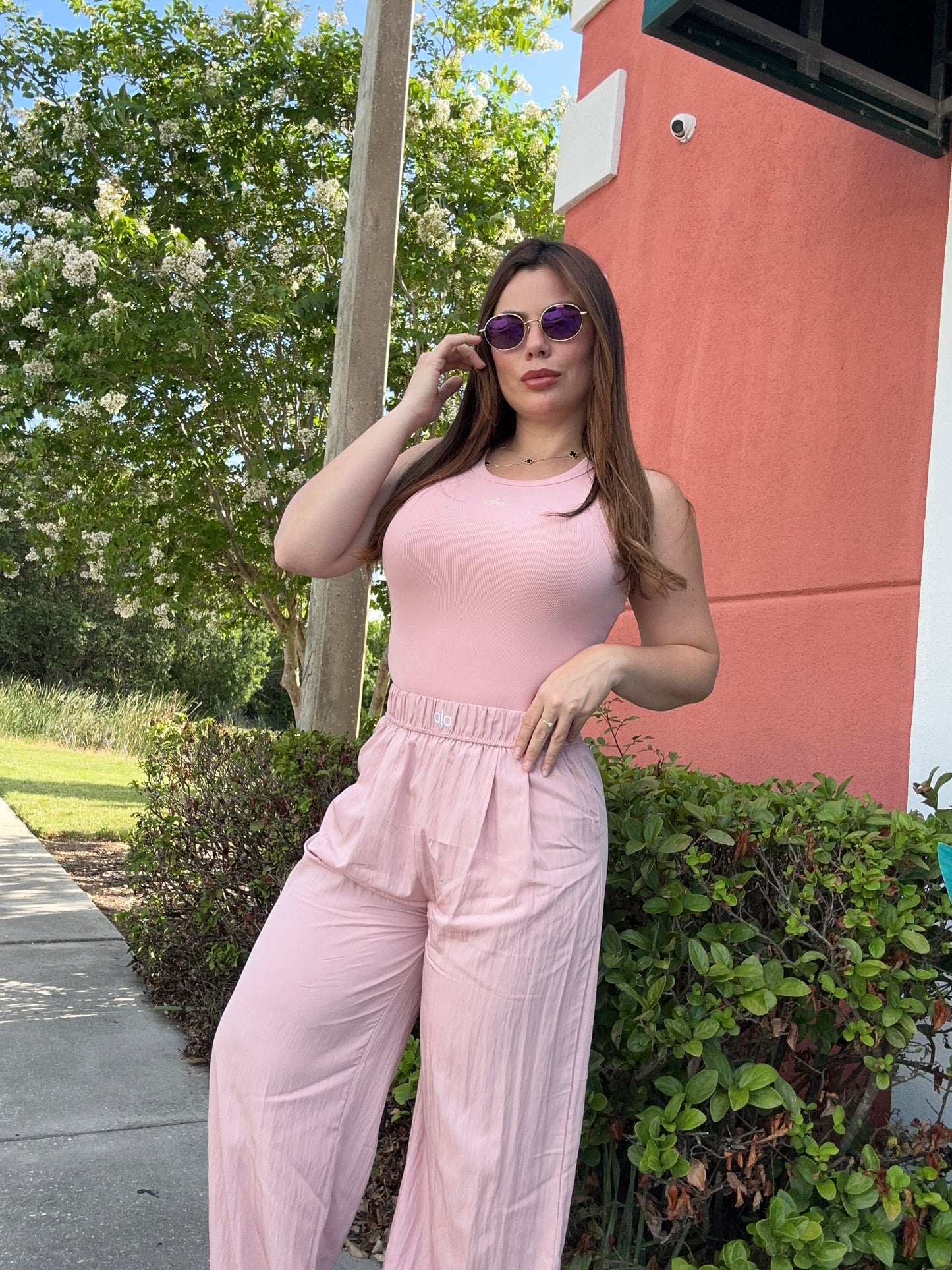 Alo pink set
