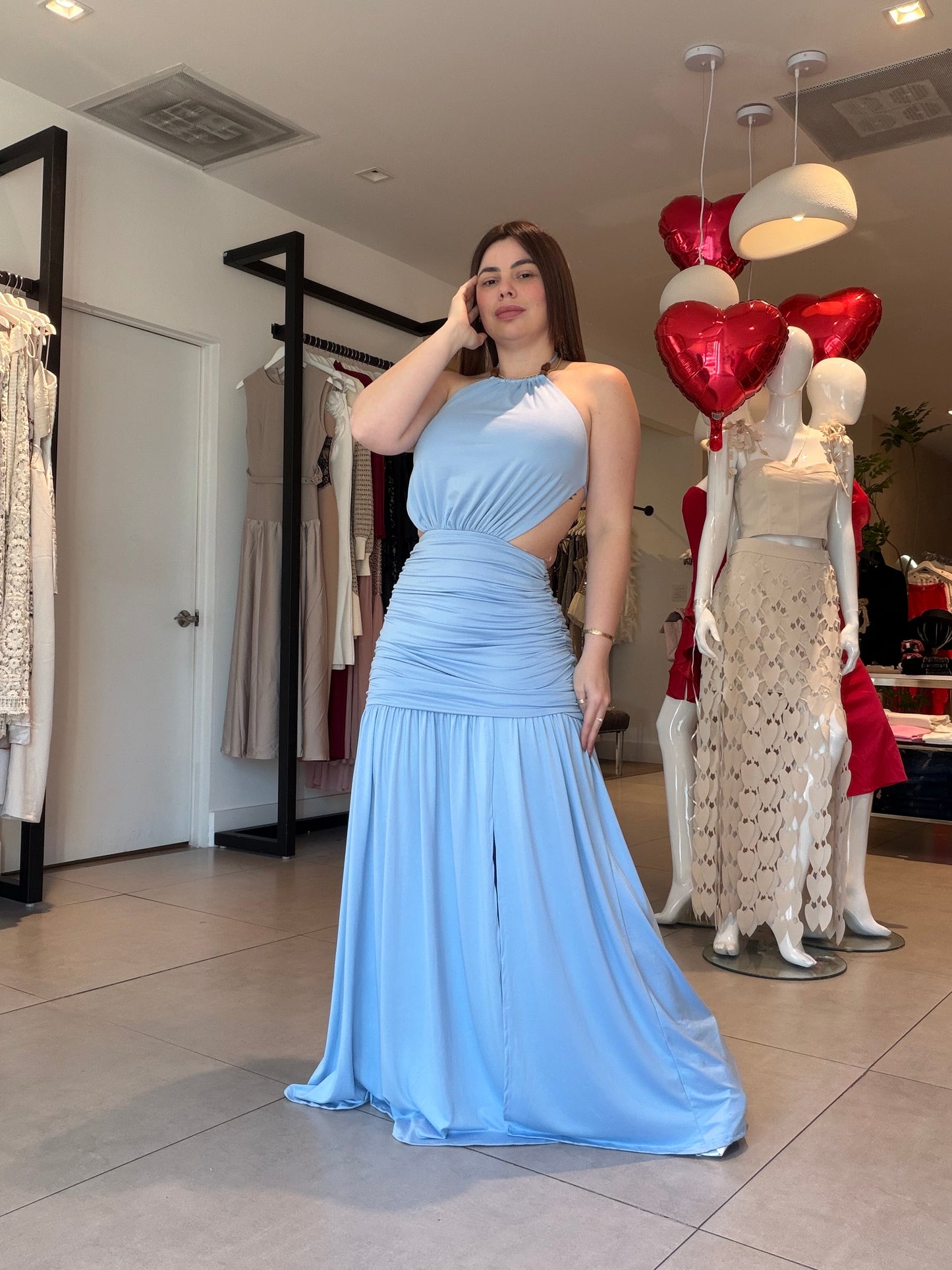 Blue Maxi dress