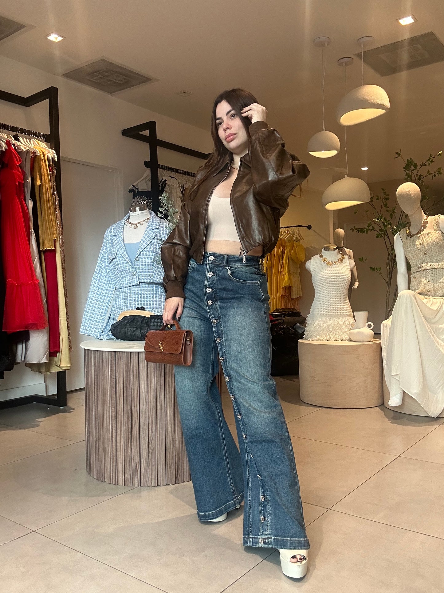 Milán Jeans botons