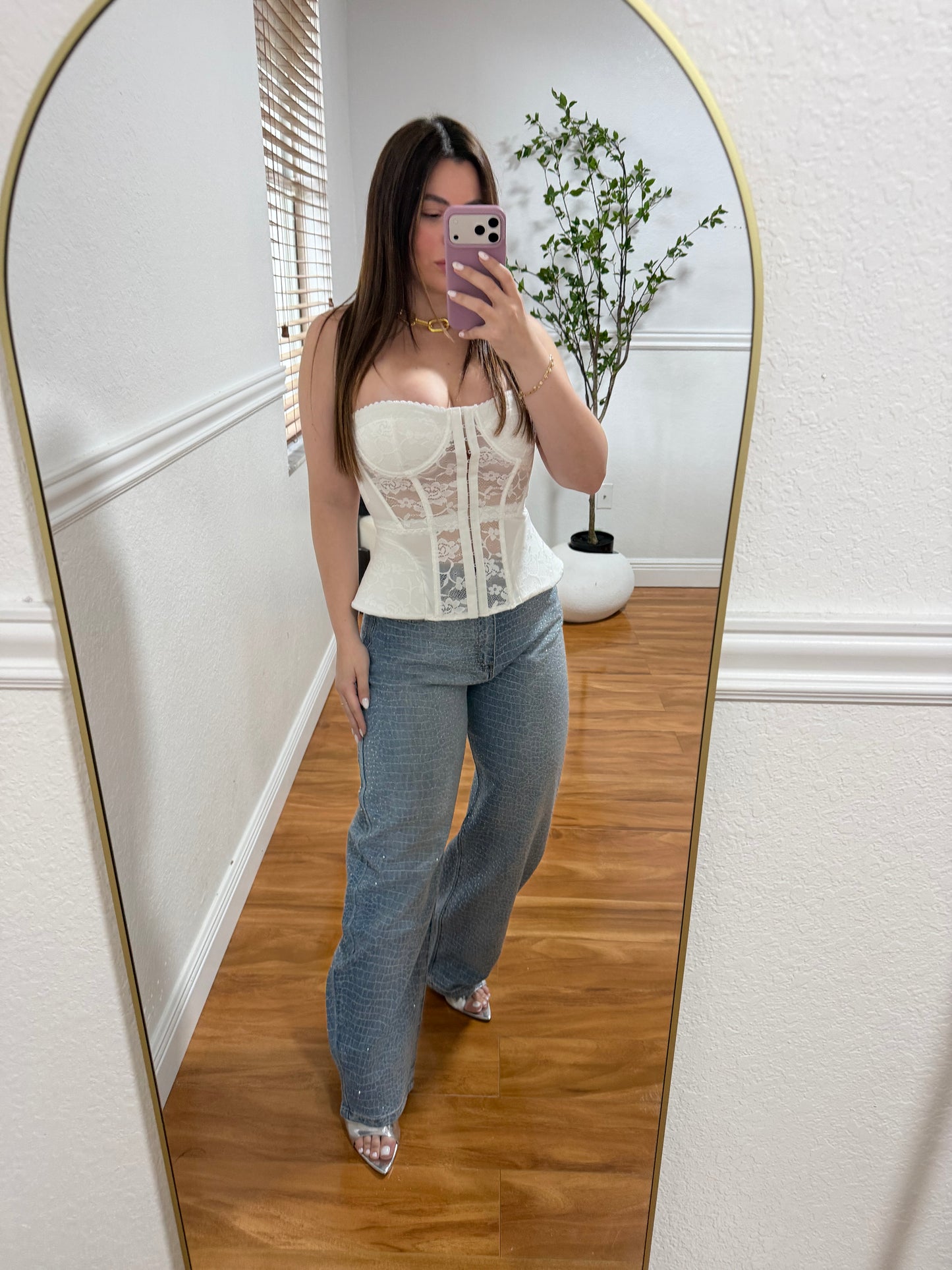Corset white