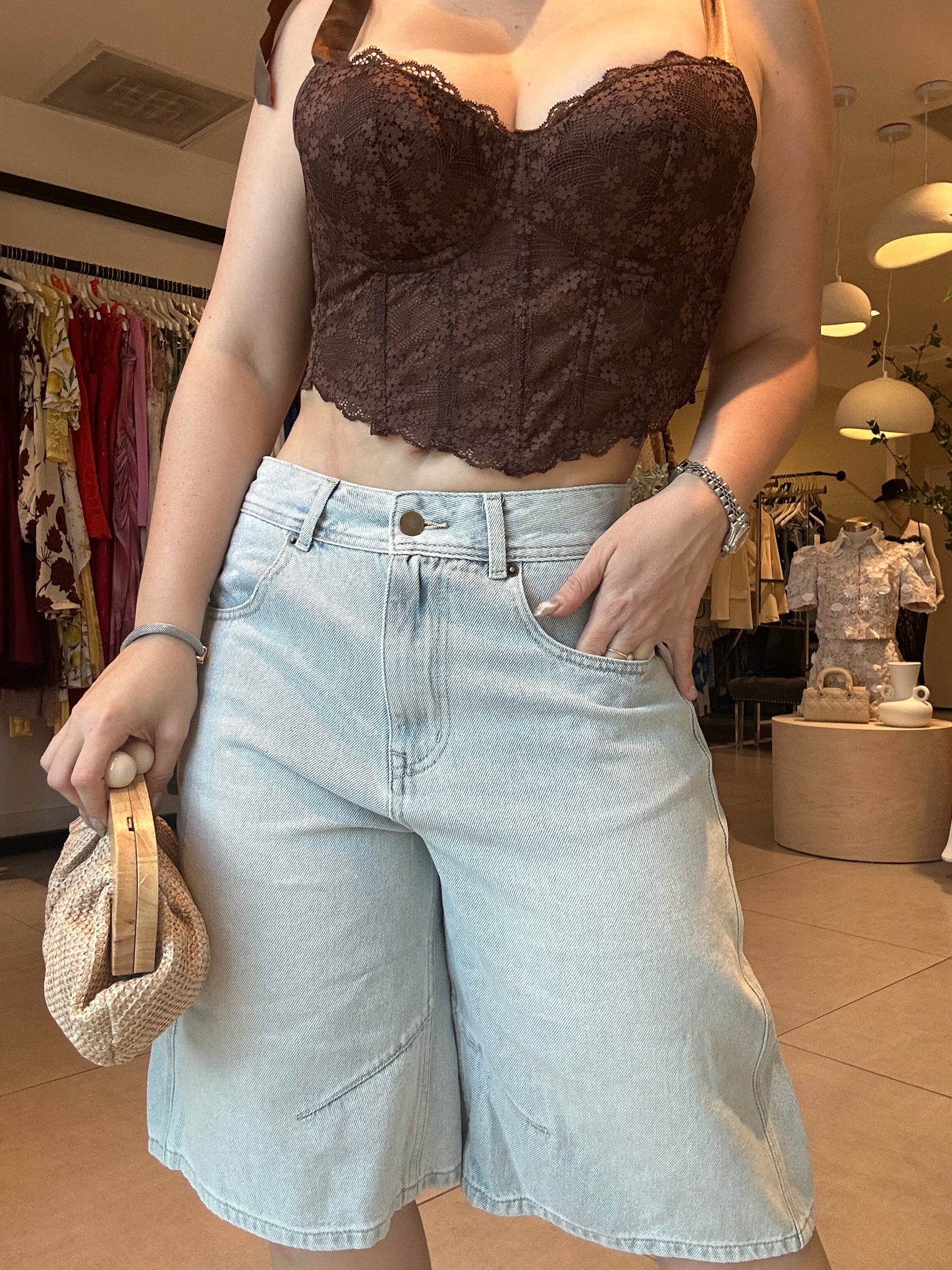 Denim Bermuda