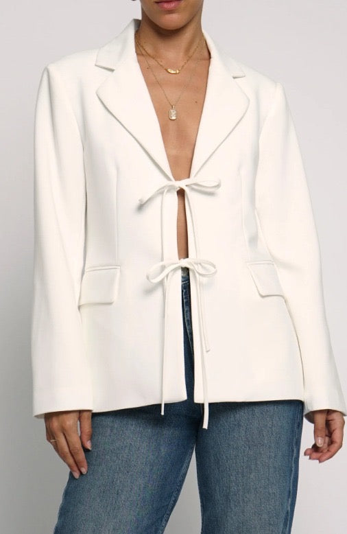 Zoé Blazer White