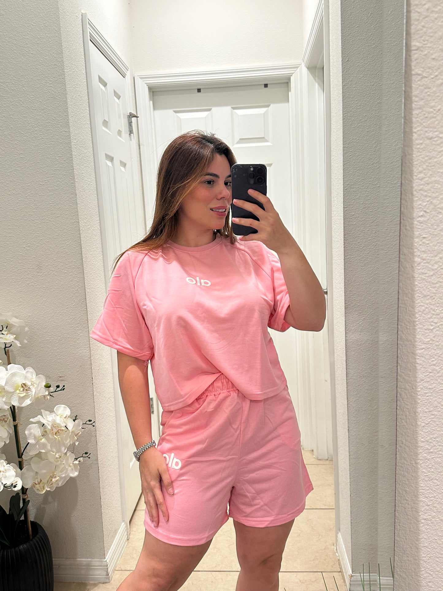 Short comfy set