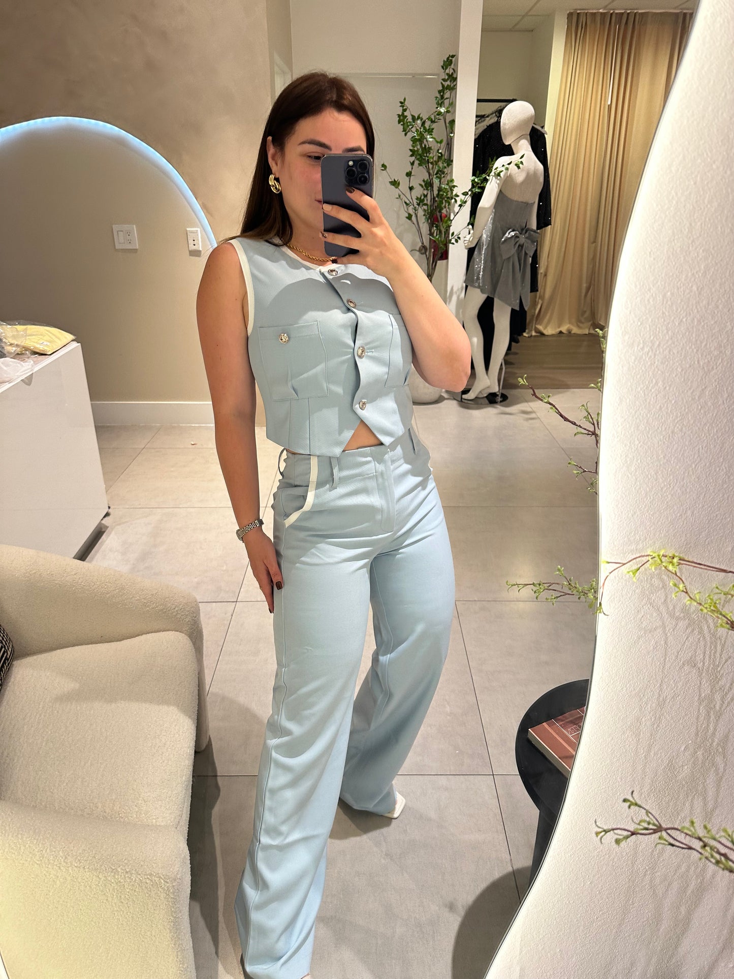 Bruna baby blue Set