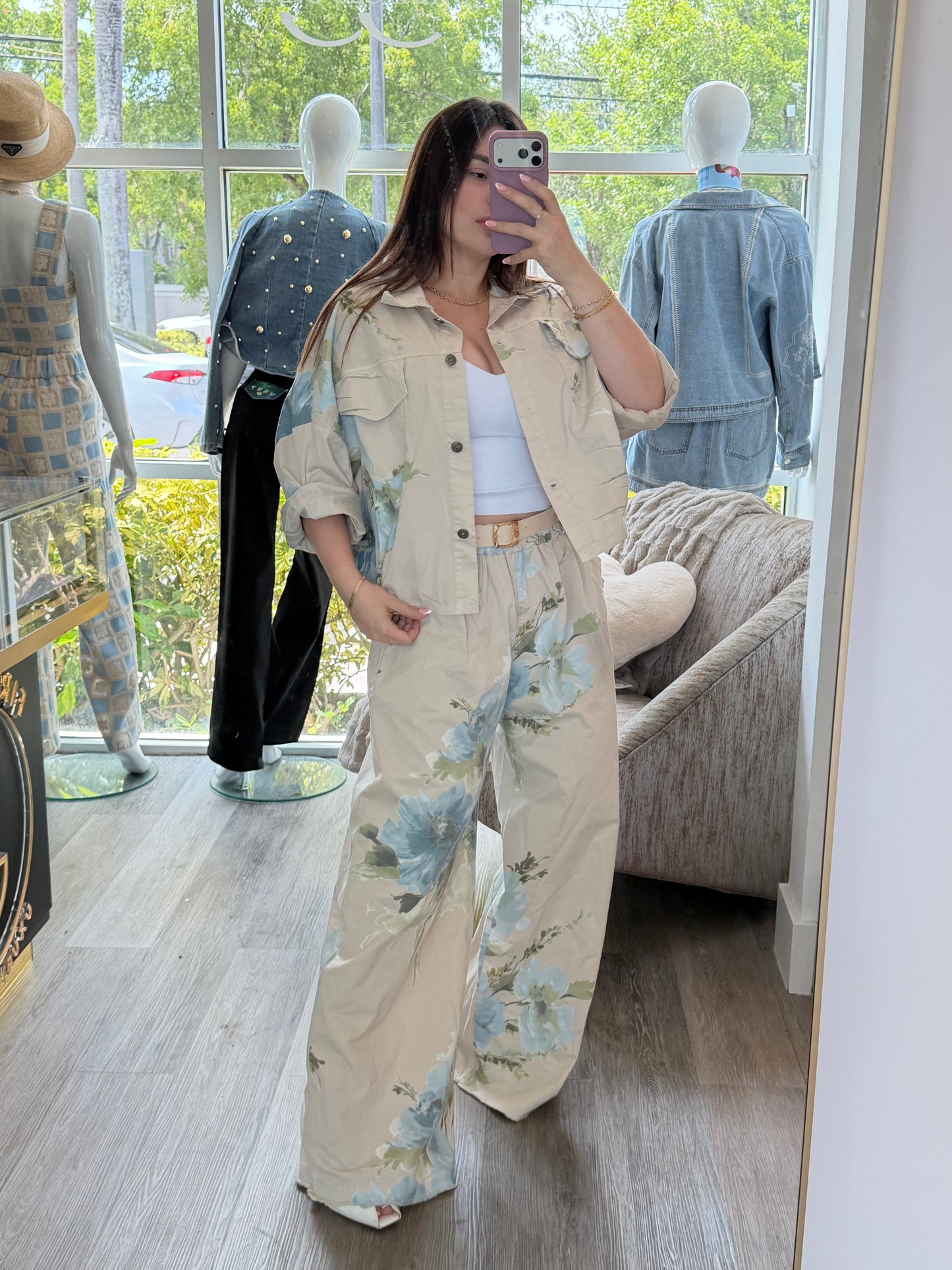 Flor de lino set