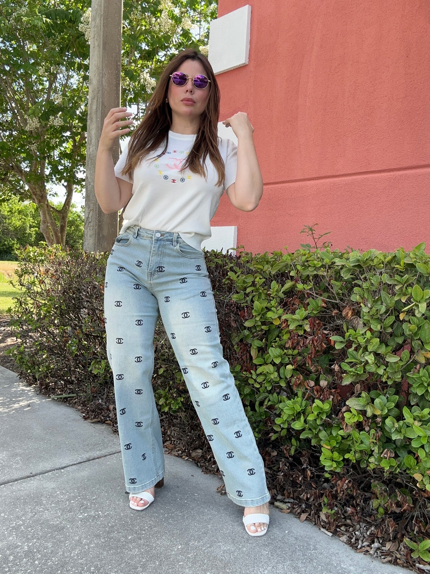 Denim jeans Chanel