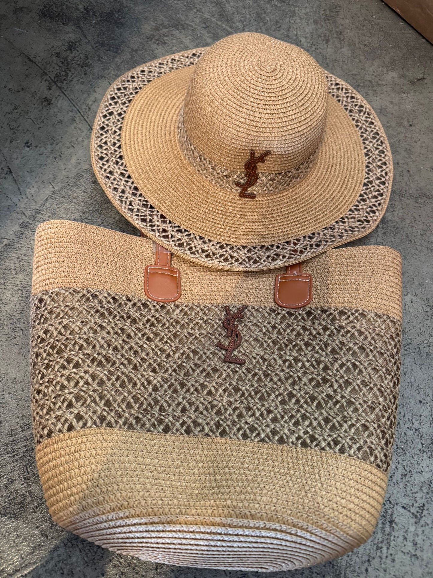 Set cartera y sombrero