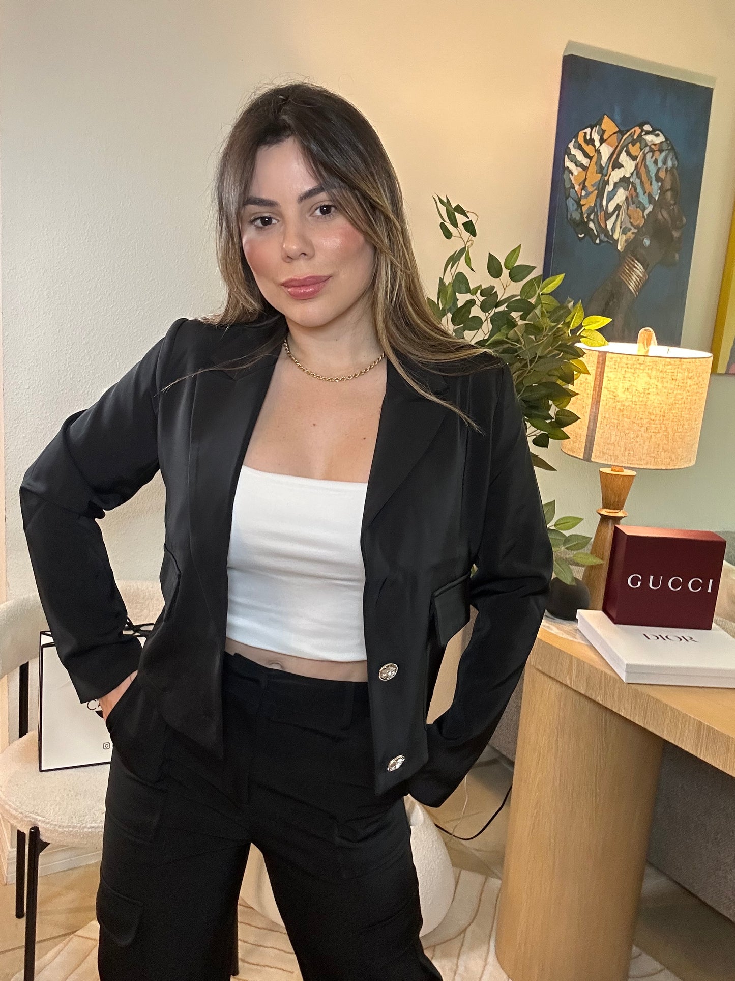 Pilar Black Set Two pieces