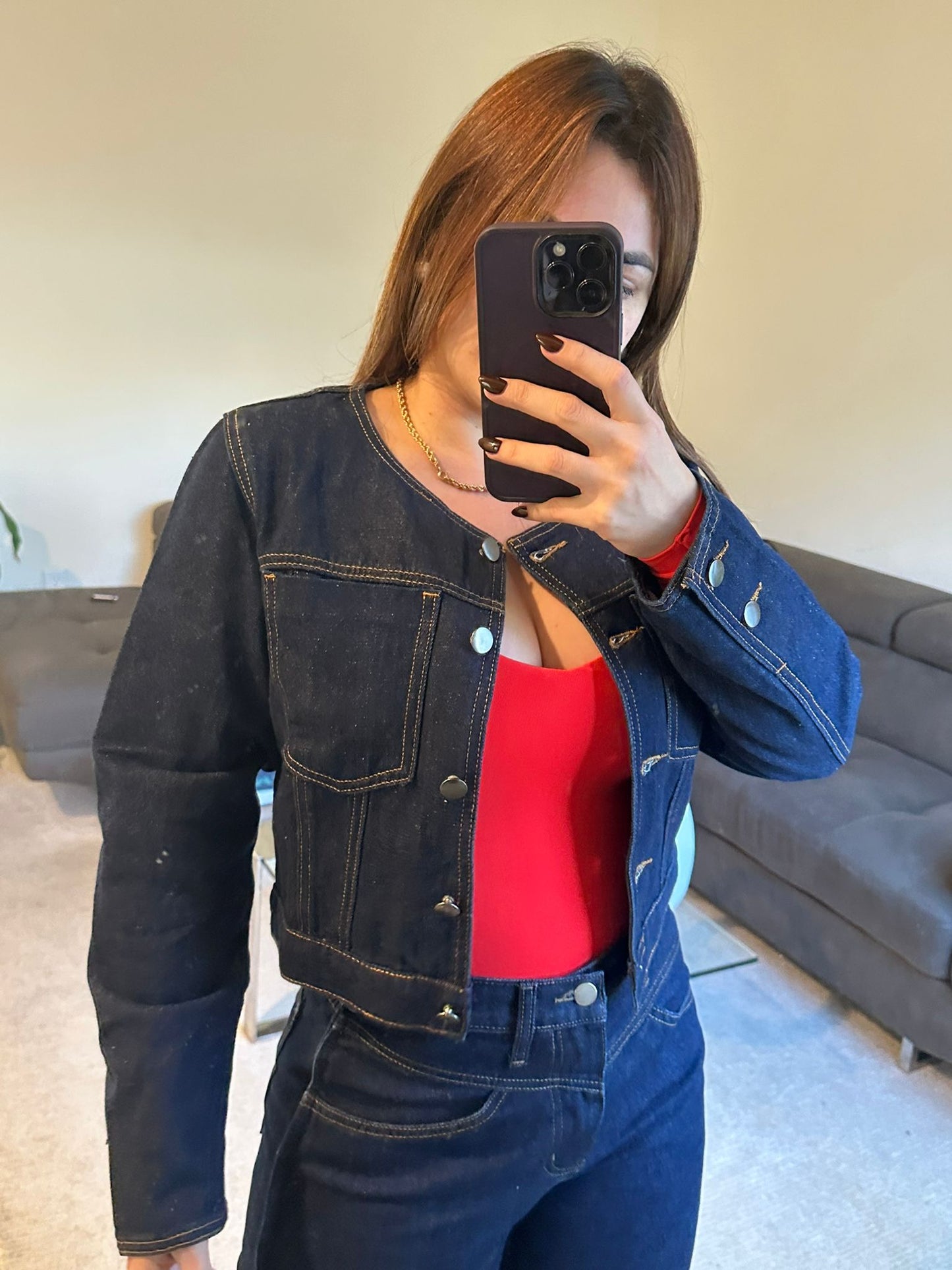 Alexandra Denim Set