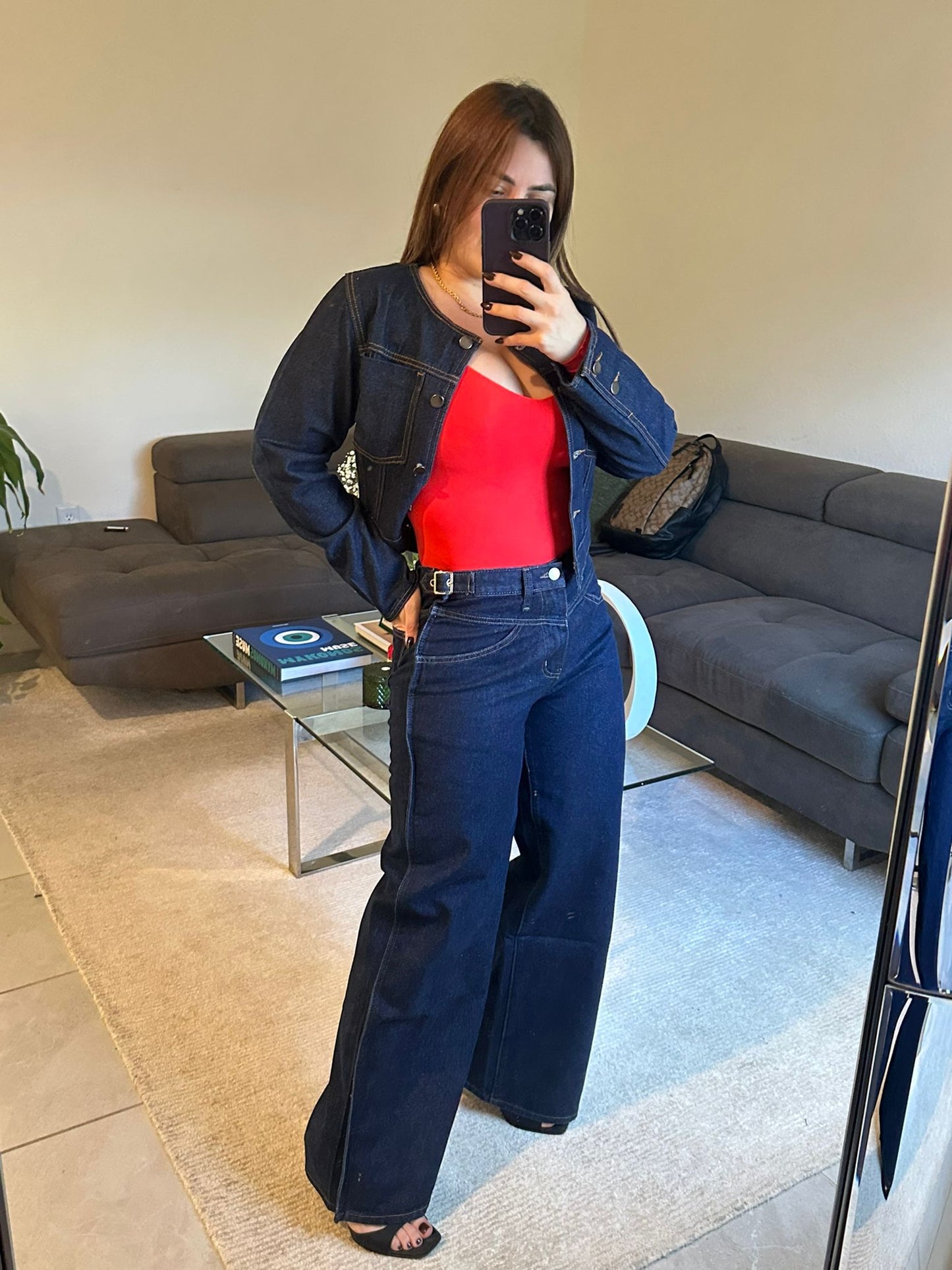 Alexandra Denim Set