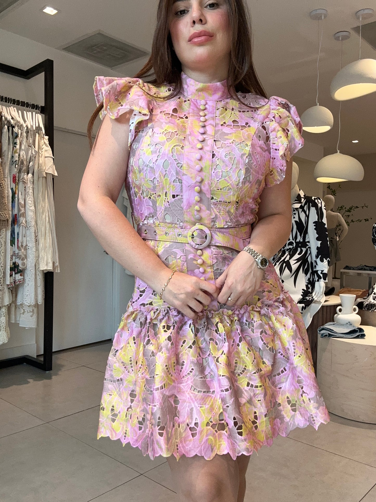 Flor de encaje Dress