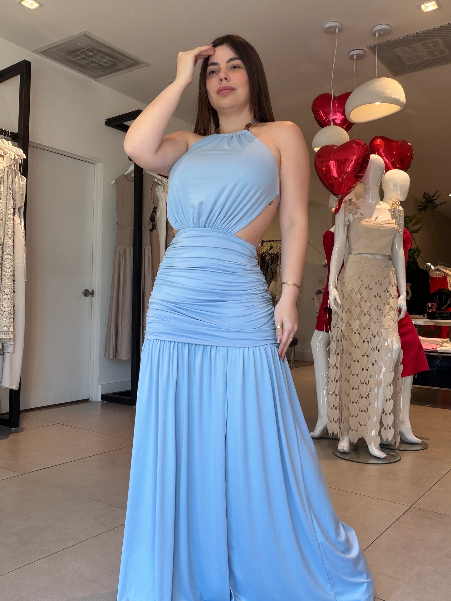 Blue Maxi dress