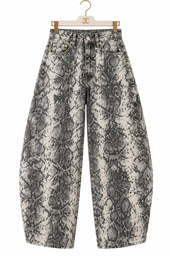 Snake denim jeans – Cano Clothing