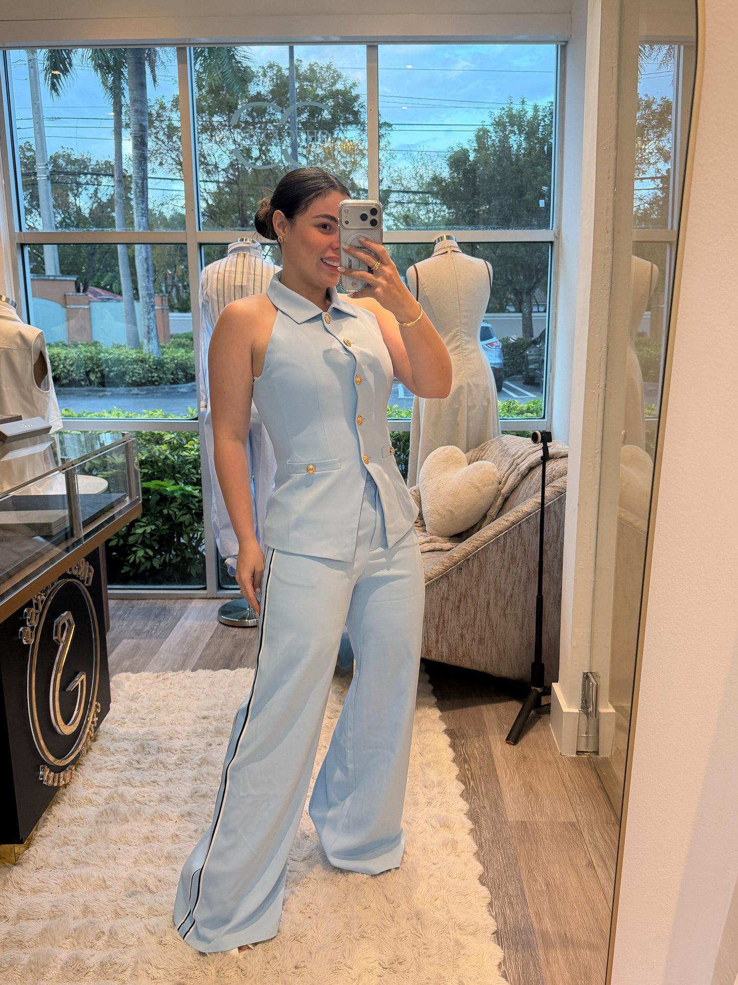 Azul celeste set