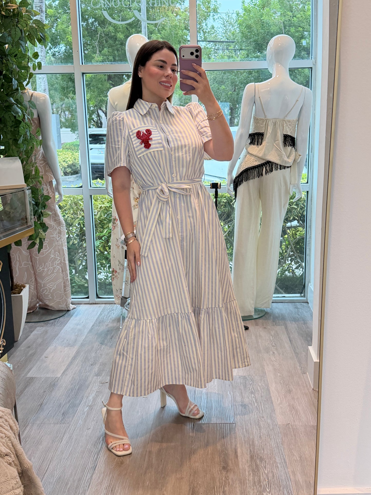 Lobster Maxi dress