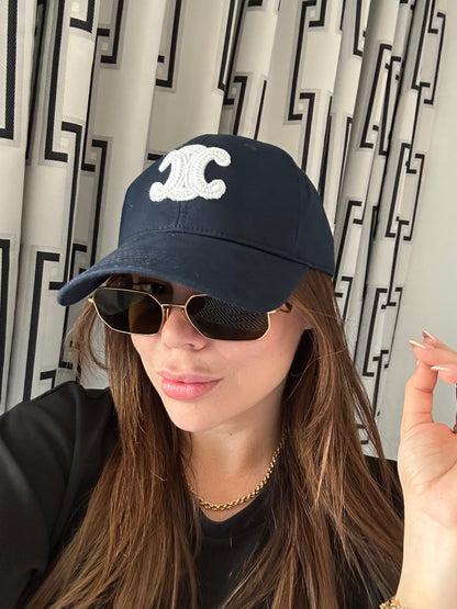 Cap blue Celine