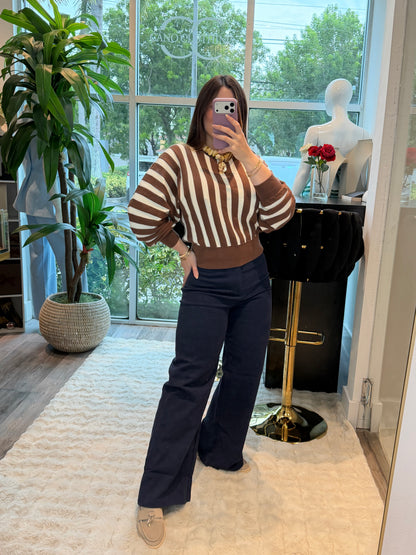 Brown Sweter