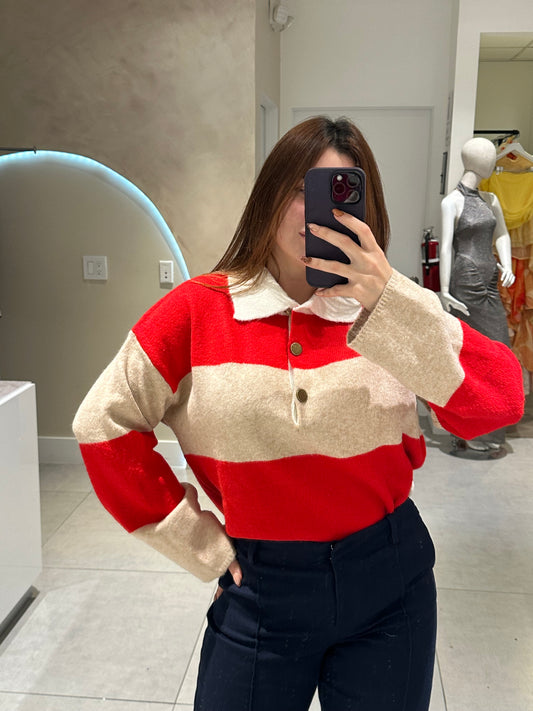 Sweter red