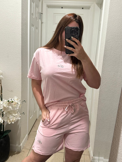 Short comfy set