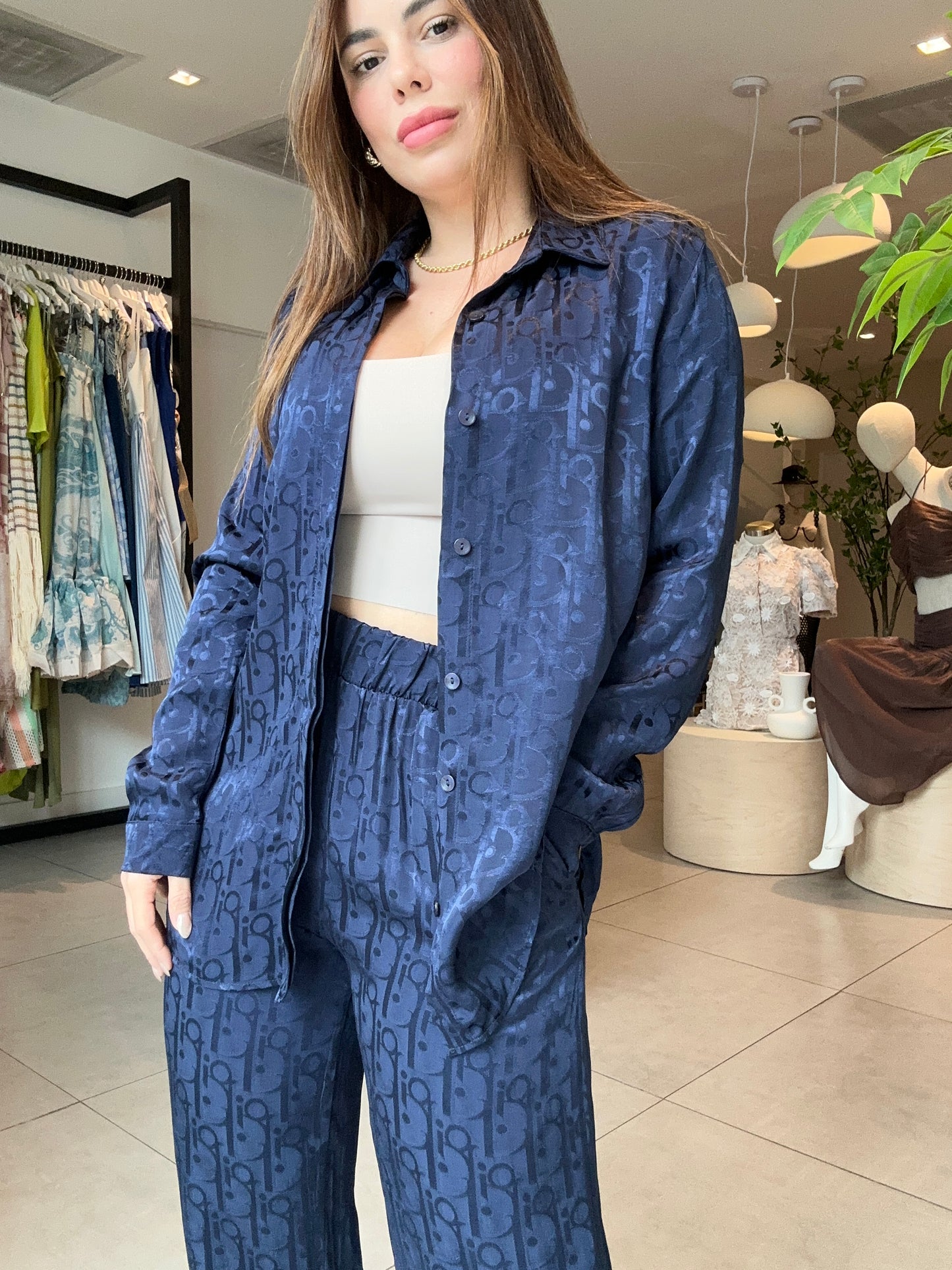 Blue set Dior