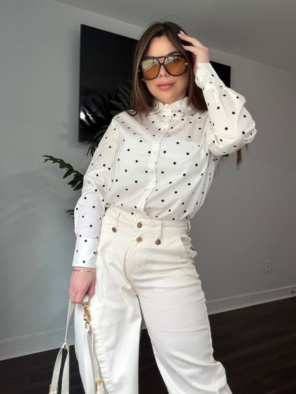 Camisa polka dots