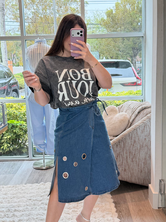 Tshirt Bonjour