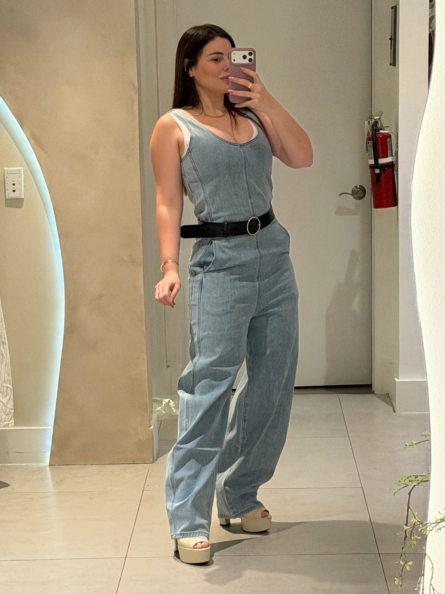 Tania strech enterizo