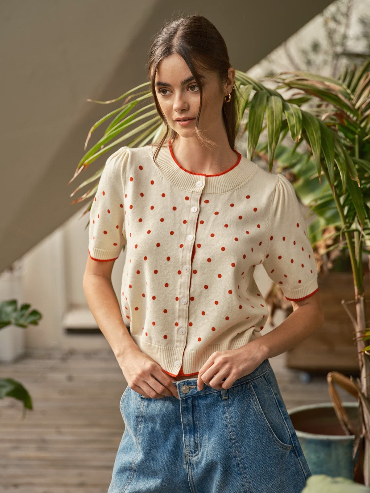 Dot shirt